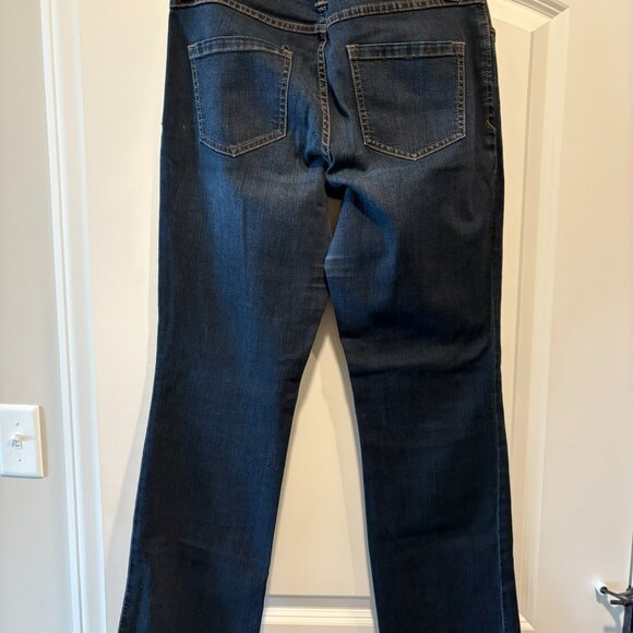 INC International Concepts Dark Blue Straight Leg Jeans - Picture 4 of 6